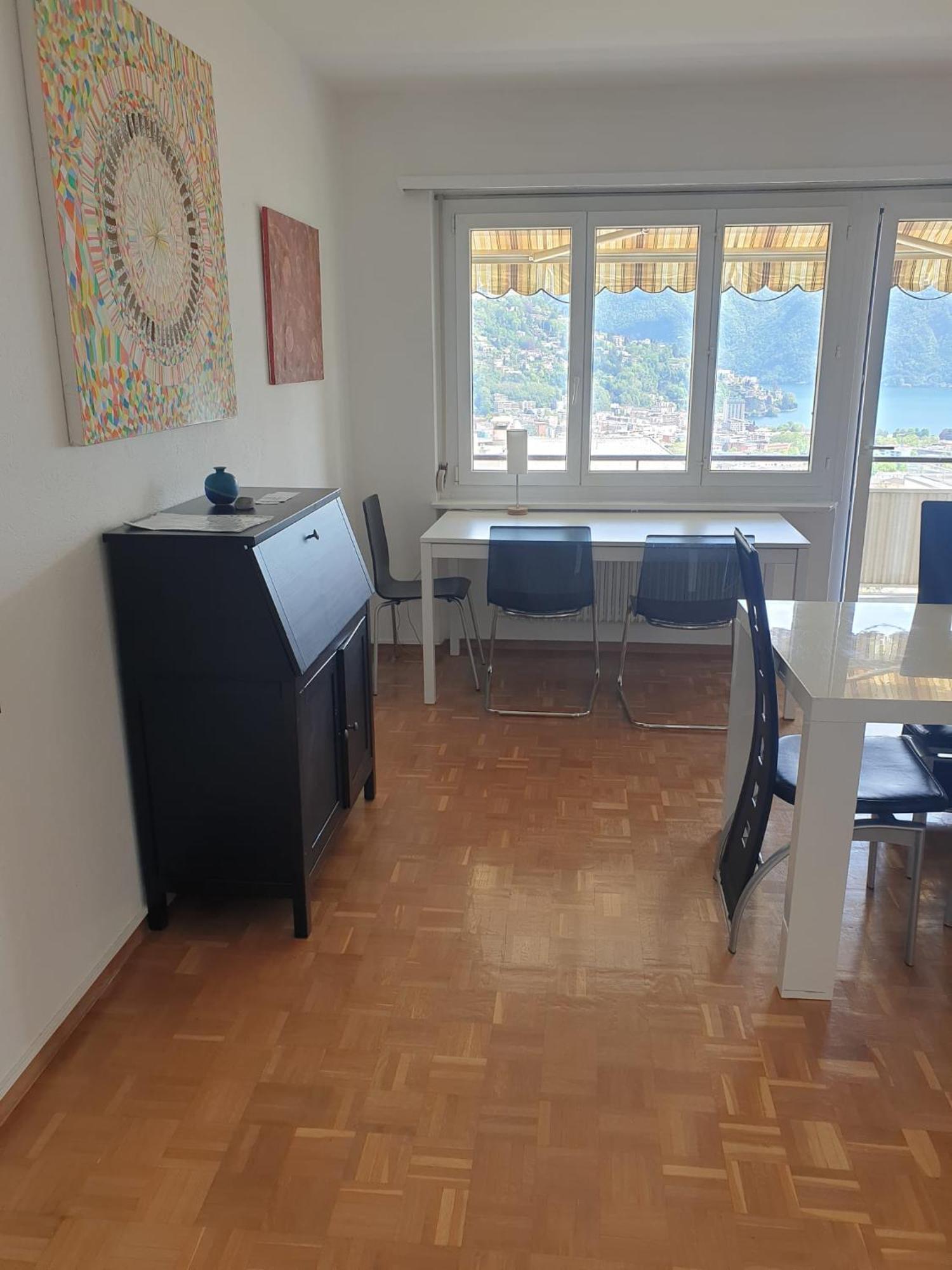 Lugano Lakeview Apartment With Self Check-In & Private Parking On Request Esterno foto